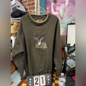 Vintage Men's Brown Sweatshirt